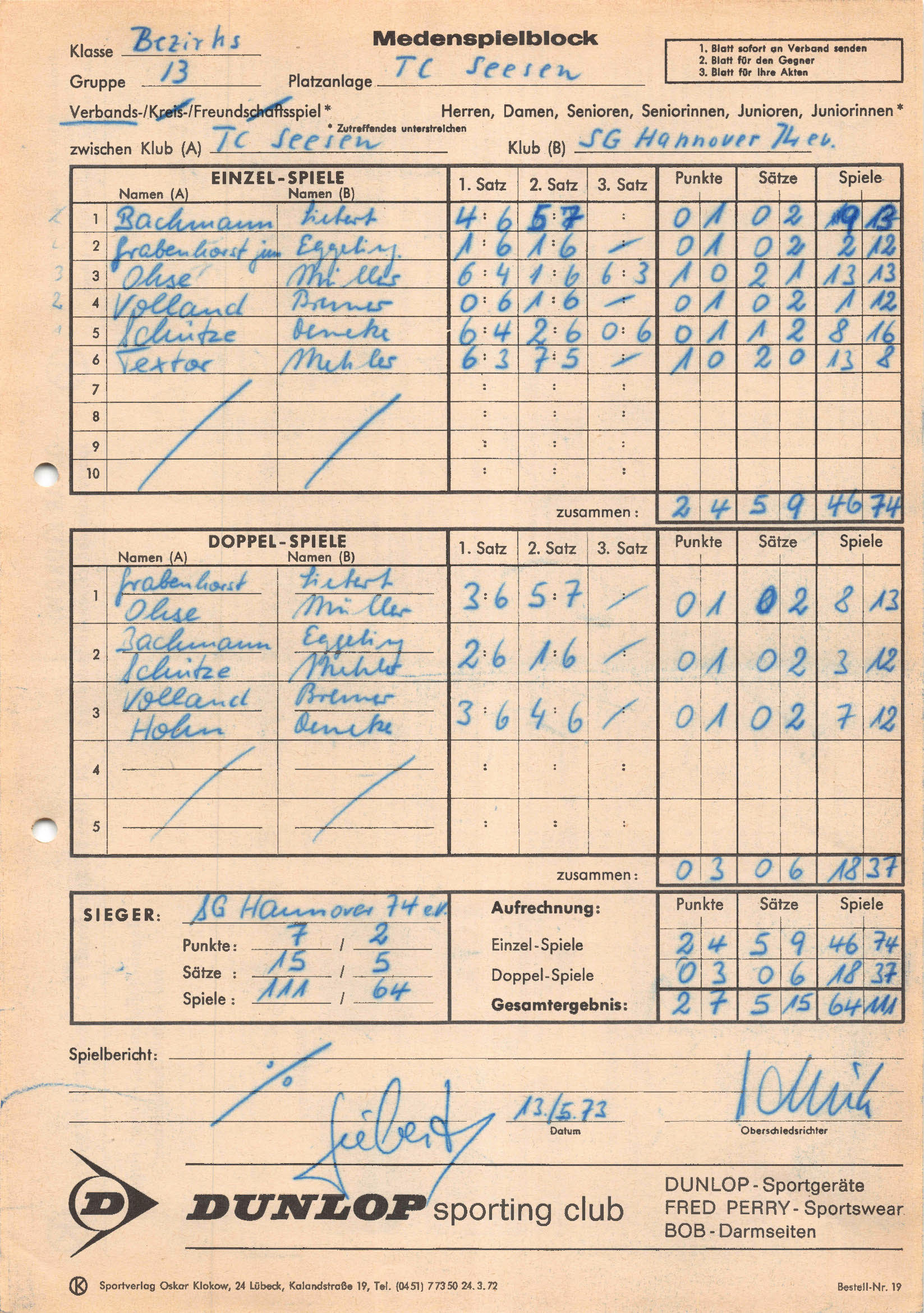 TC alte Spielberichte Seite 049