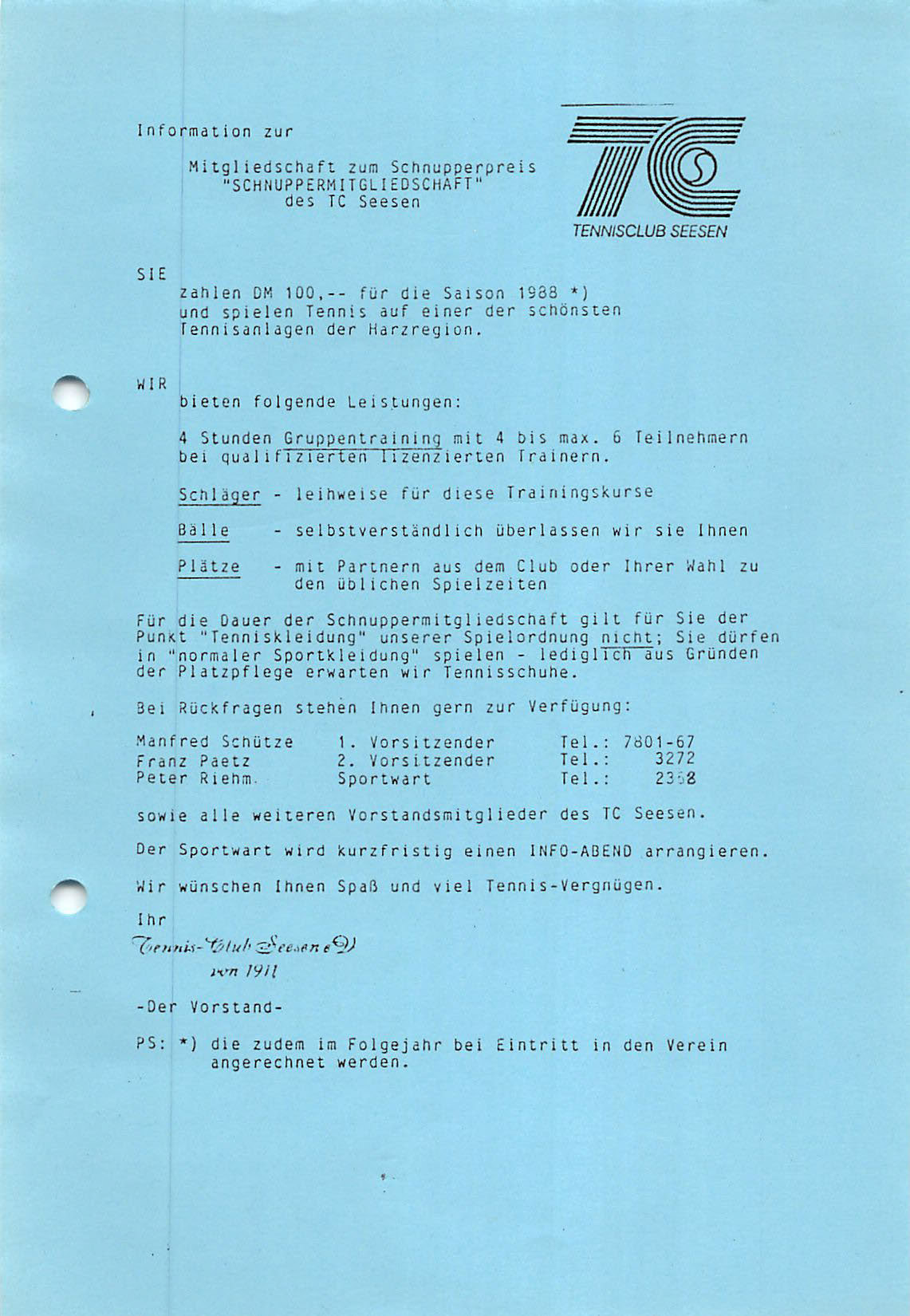 TC Schnuppern 1988 Seite 3